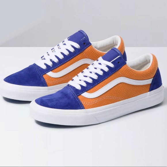 Vans old Skool orange purple sneaker shoes - Picture 1 of 1